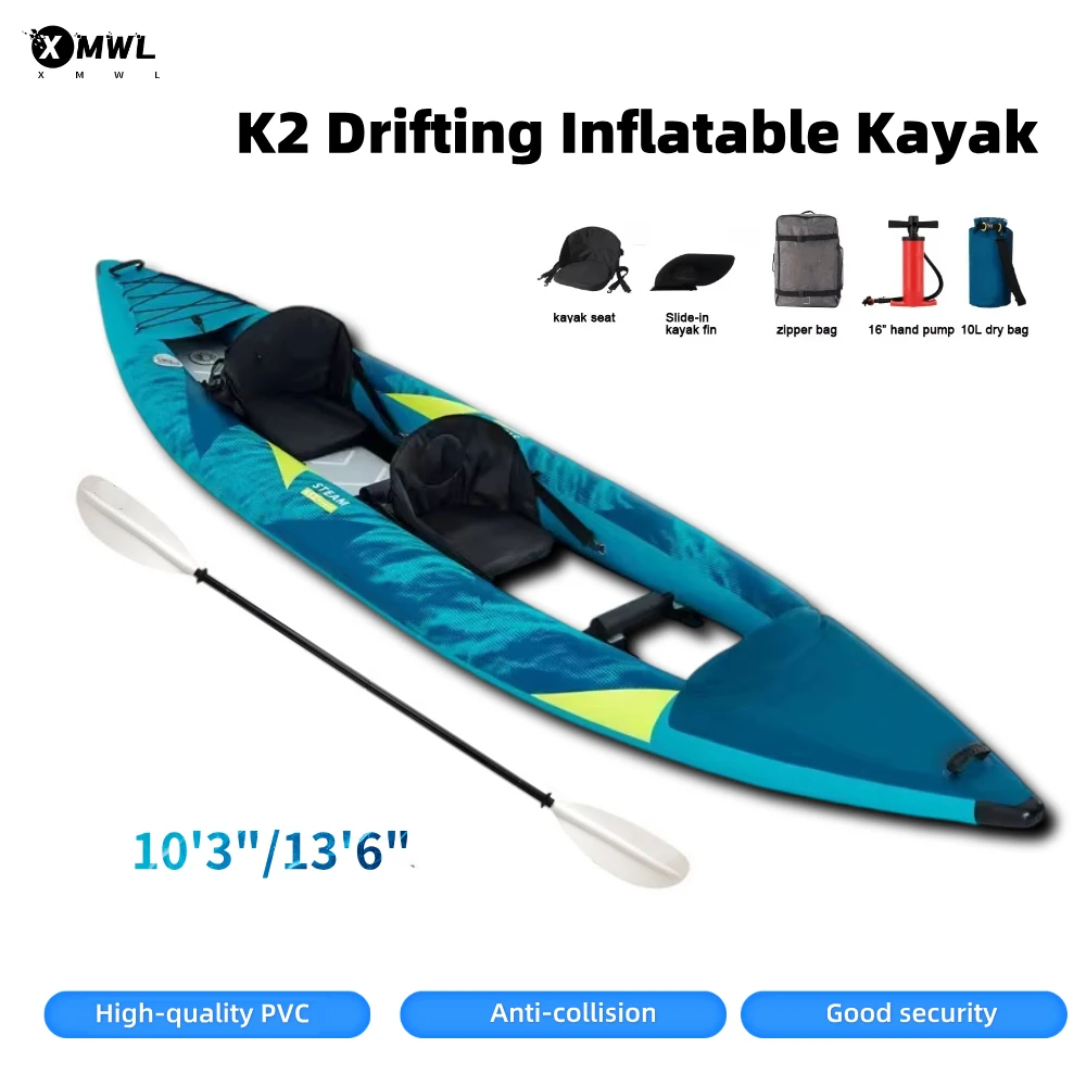 Fishing Boat Seat - Canoe Kayak Inflatable Boat 1-2 People