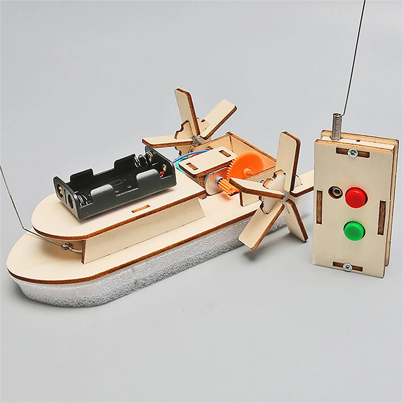 Fishing Boat Paddle - DIY Boat Model Science Toys Kids