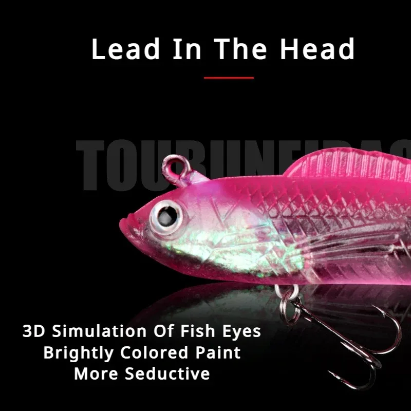 10 Pcs Lure Baits with T-tail  - Fishing Boat Anchor review and price