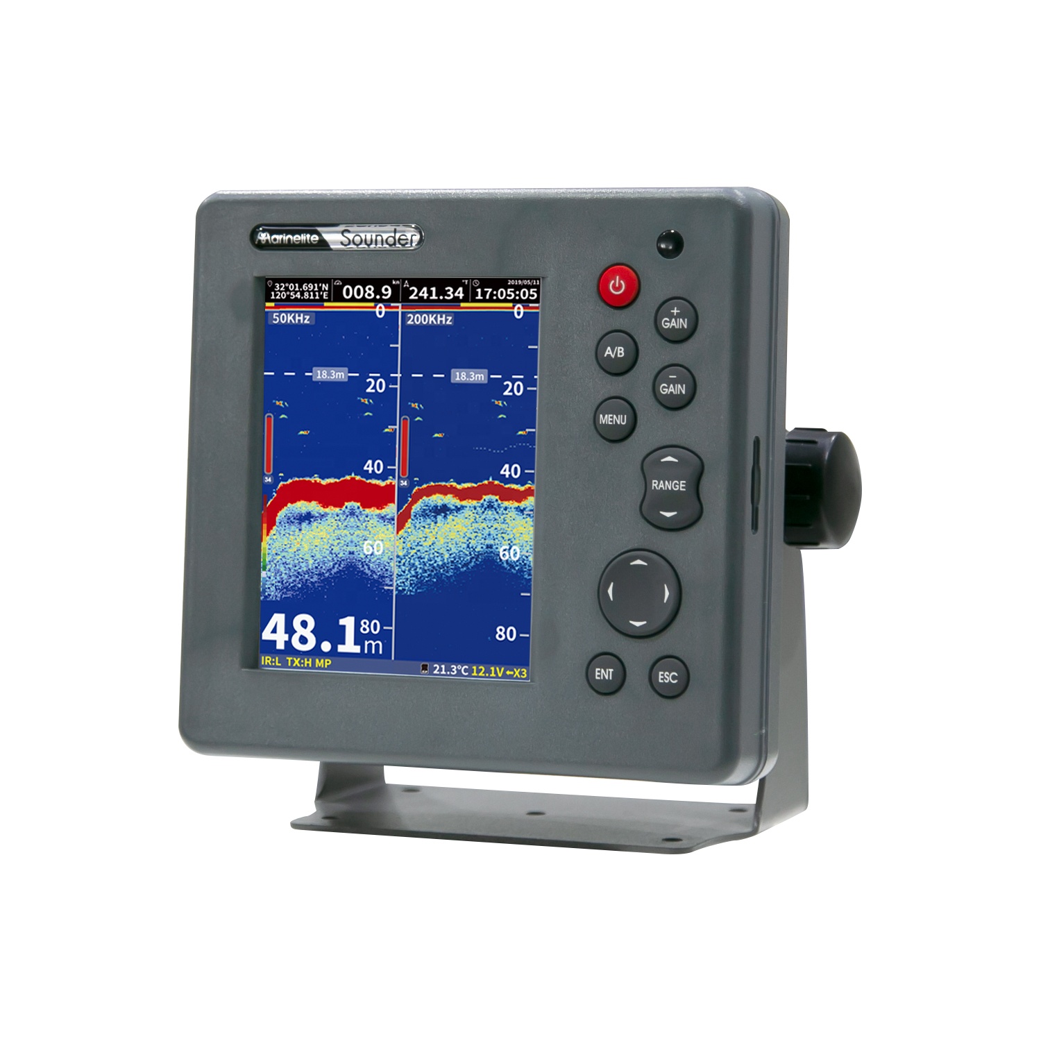 Commercial 6-inch Fish Finder  - Fishing Boat Depth Finder review and price