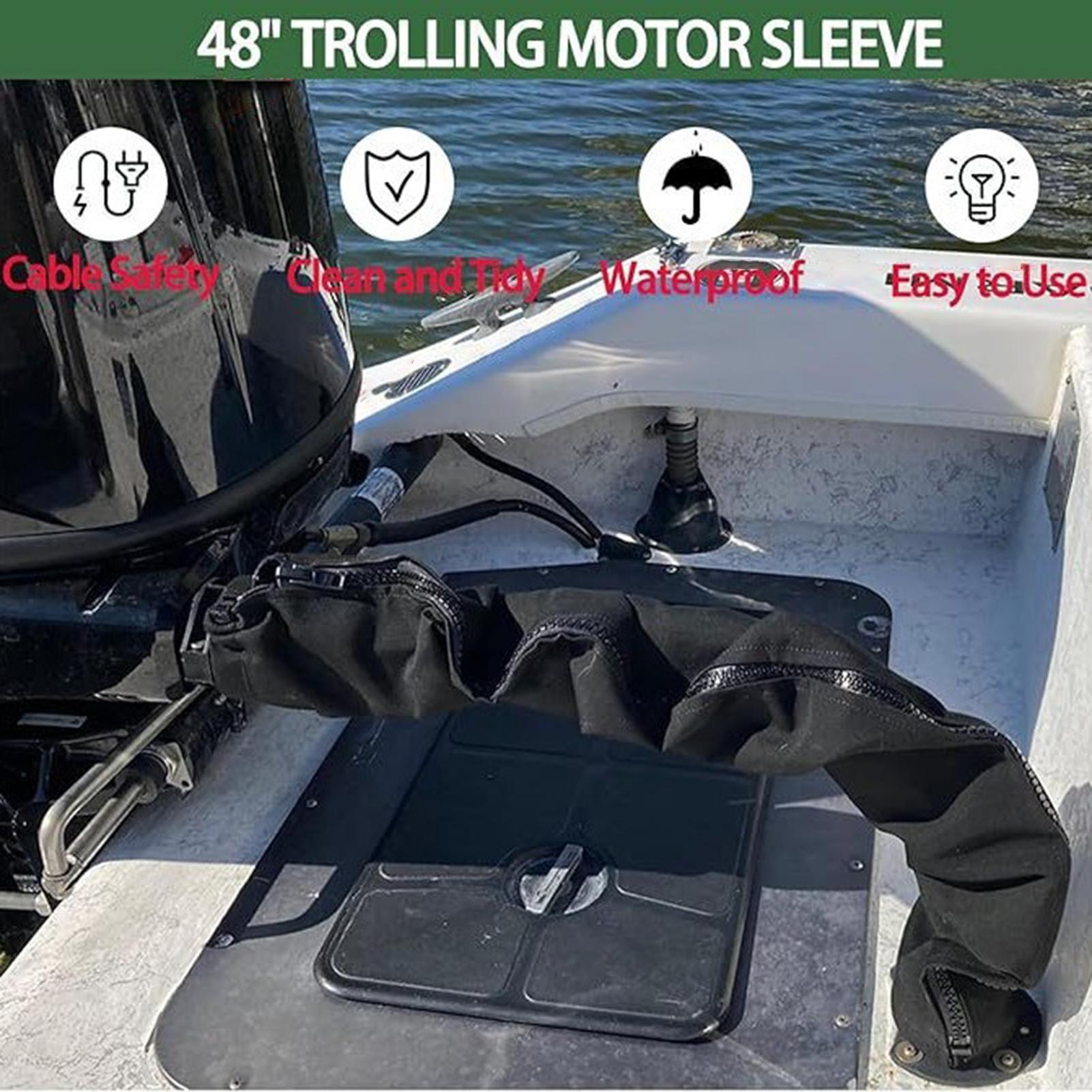 Outboard Rigging Sleeve 48 Inc - Fishing Boat Trolling Motor review and price