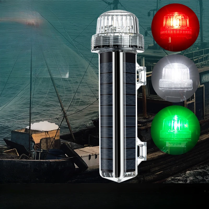 Solar Ocean Signal Light Navig - Fishing Boat Navigation Light review and price
