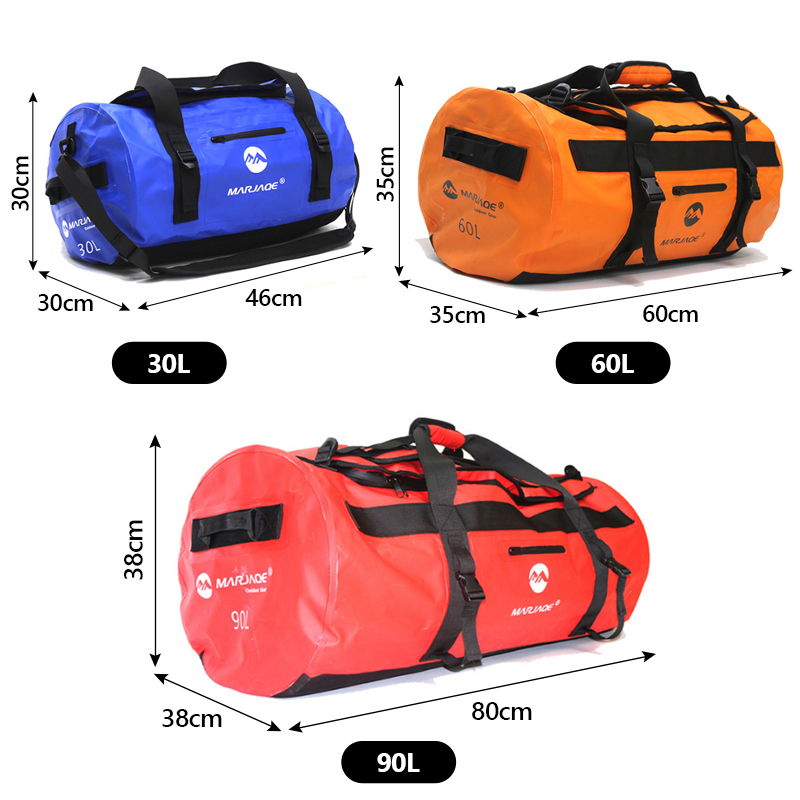30L 60L 90L Waterproof Kayakin - Fishing Boat Oar review and price