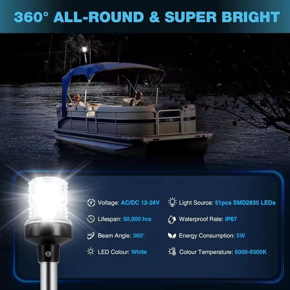 Anchor Light Boat Stern Light  - Fishing Boat Anchor review and price