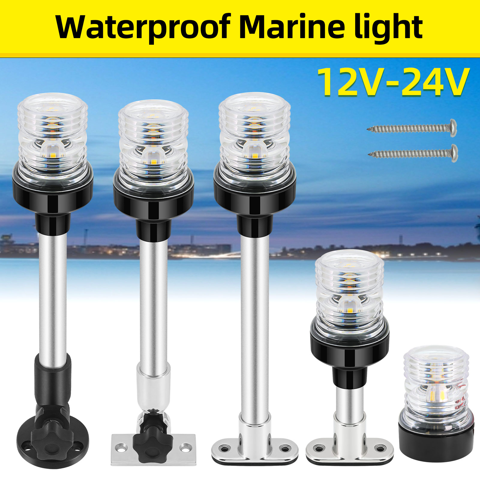 6/12inch LED Fold Yacht Naviga - Fishing Boat Paddle review and price