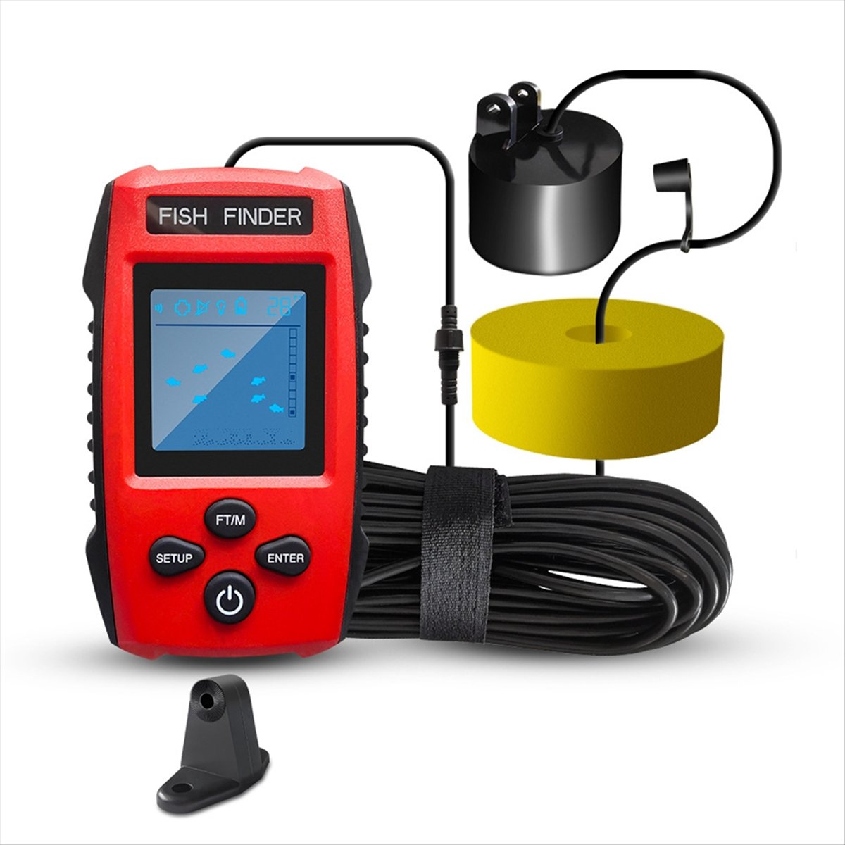 Color LCD Fish Finder Wired So - Fishing Boat Depth Finder review and price