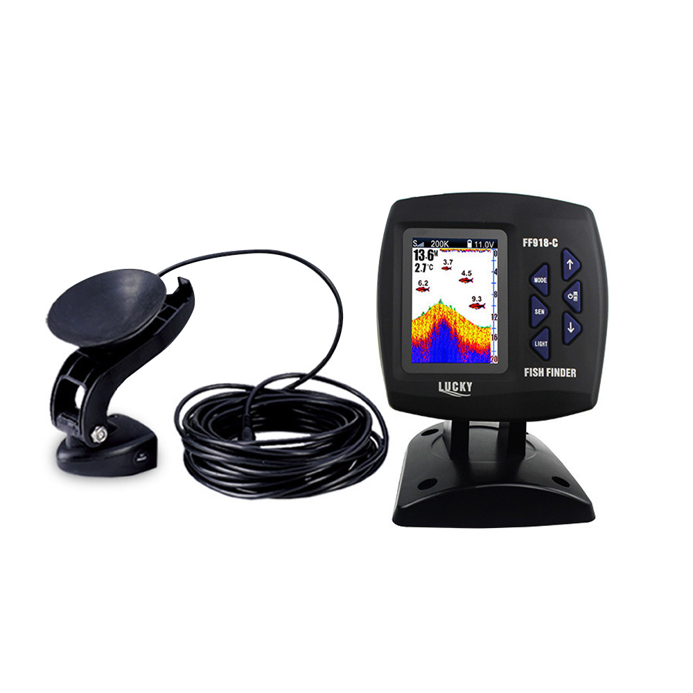 FF918-C100DS Color Screen Wire - Fishing Boat Depth Finder review and price