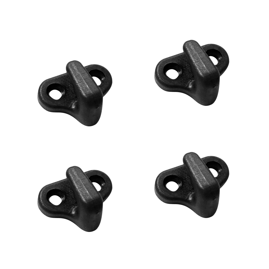 4 Pack Black Nylon Lashing Hoo - Fishing Boat Steering Wheel review and price