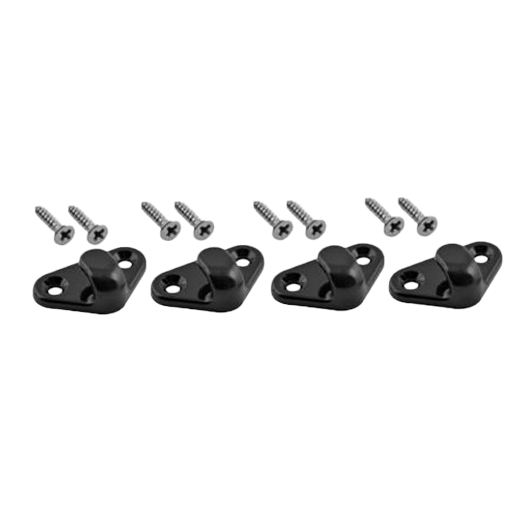 4 Pack Black Nylon Lashing Hoo - Fishing Boat Steering Wheel review and price
