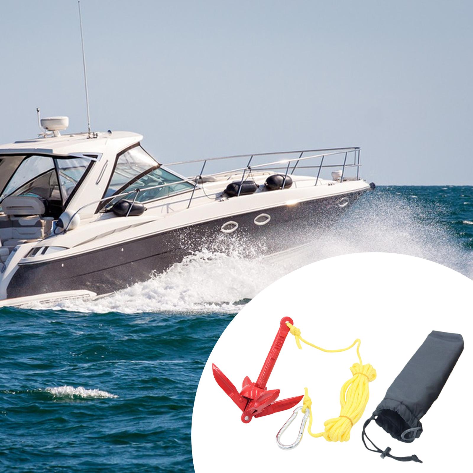 Carbon Steel Folding Boat Anch - Fishing Boat Anchor review and price
